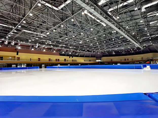 Ice rink with professional ice surface design, refrigeration systems, and complete solutions for sports facilities, entertainment venues, and commercial projects.