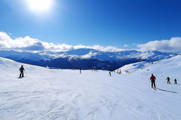 Focusun-built ski resort with reliable high-temperature snow making machine